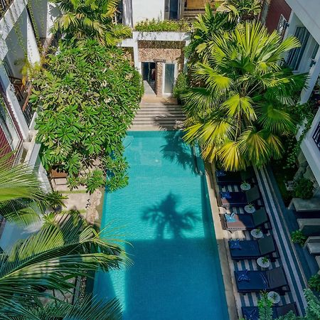 Boutique Indochine D'Angkor Hotel Siem Reap Bagian luar foto