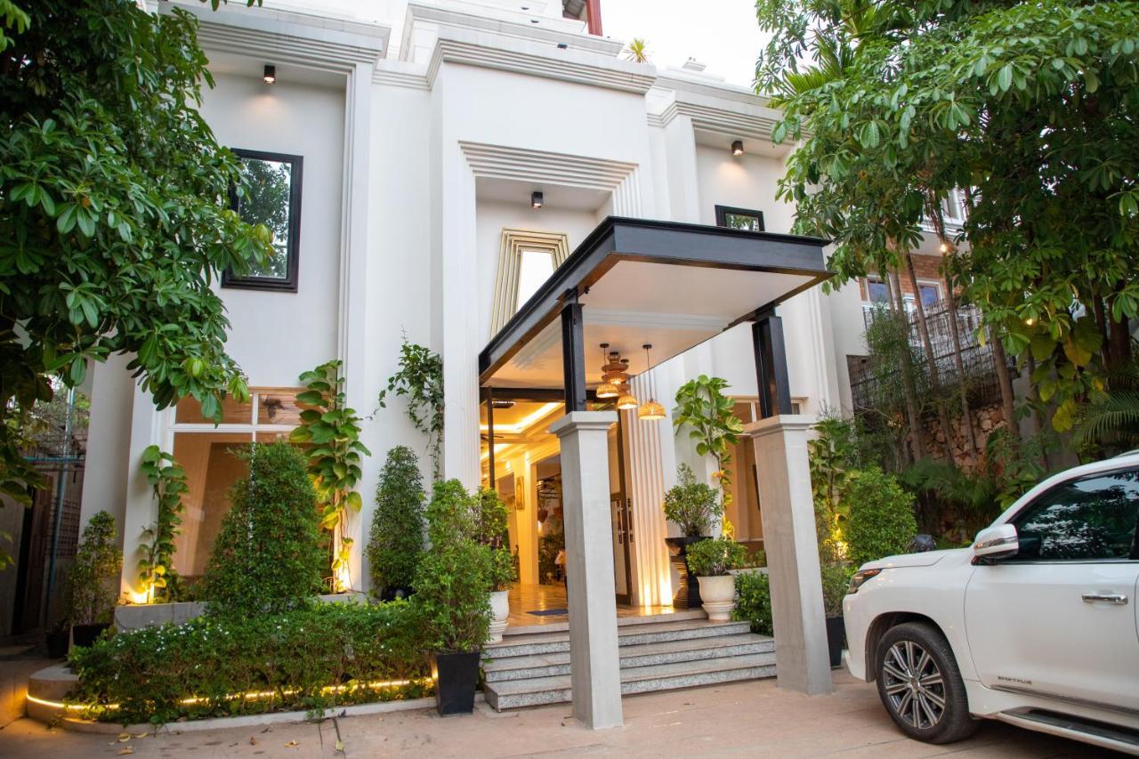 Boutique Indochine D'Angkor Hotel Siem Reap Bagian luar foto