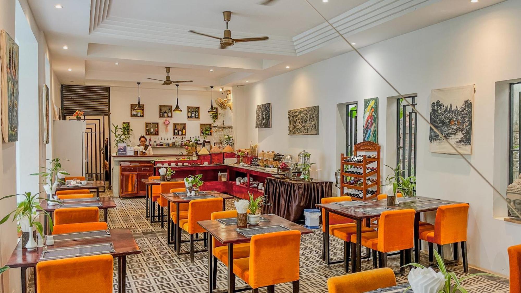 Boutique Indochine D'Angkor Hotel Siem Reap Bagian luar foto