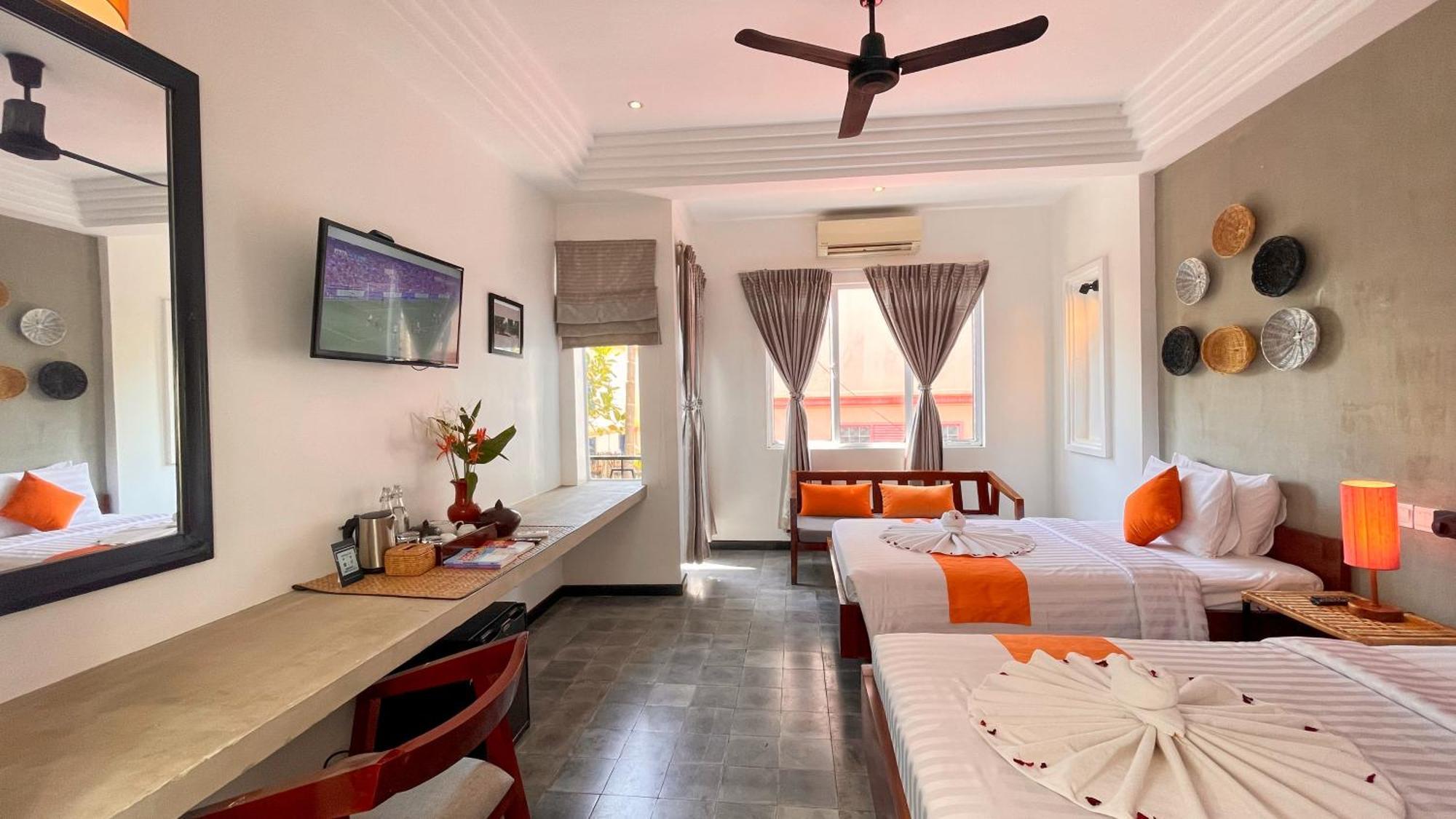 Boutique Indochine D'Angkor Hotel Siem Reap Ruang foto