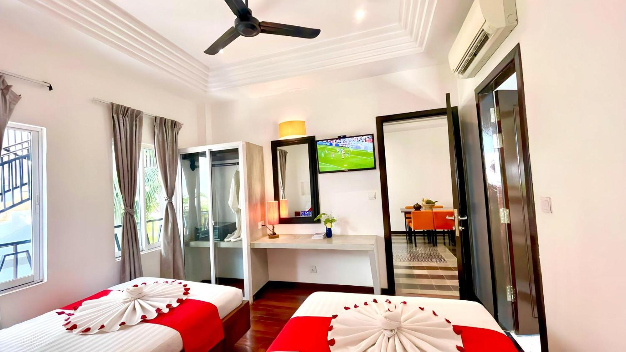 Boutique Indochine D'Angkor Hotel Siem Reap Ruang foto