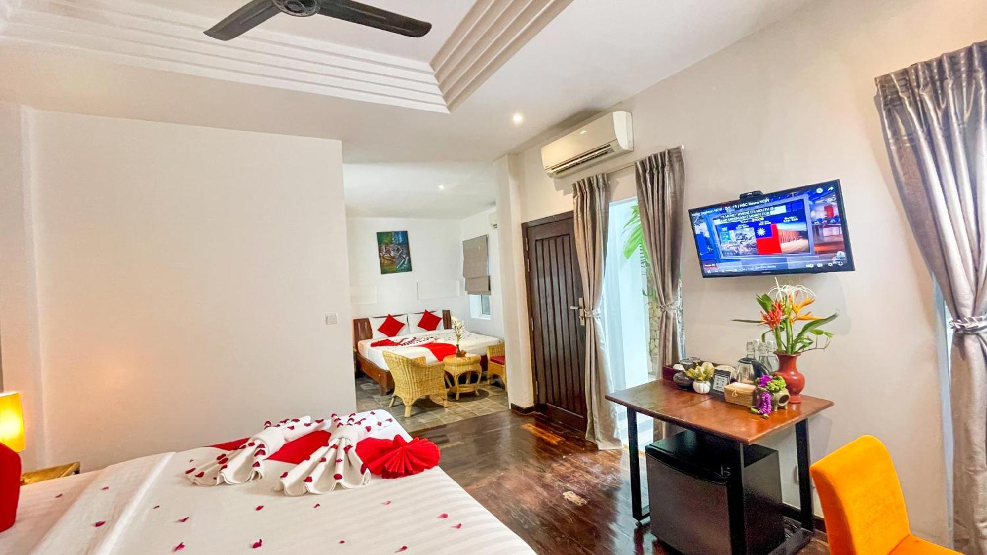 Boutique Indochine D'Angkor Hotel Siem Reap Ruang foto